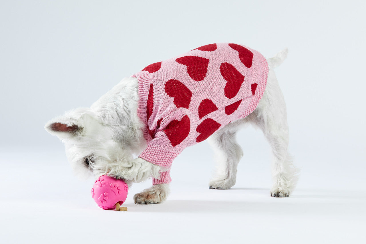 Woofchild sweter dla pieska - różowy