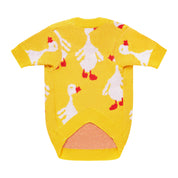 Yellow Goose Dog Sweater
