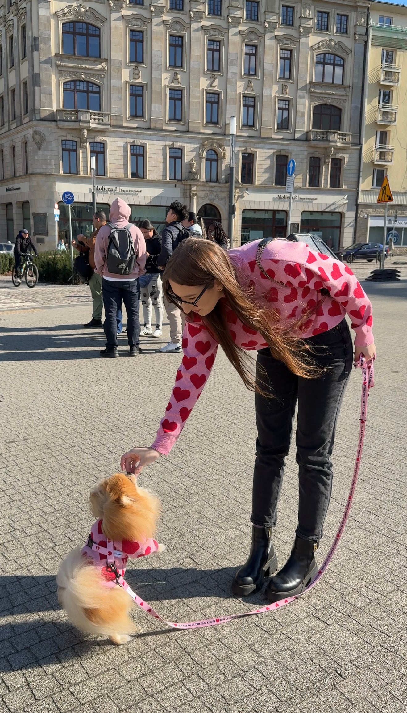 Hearts matchy-matchy Sweater for Human