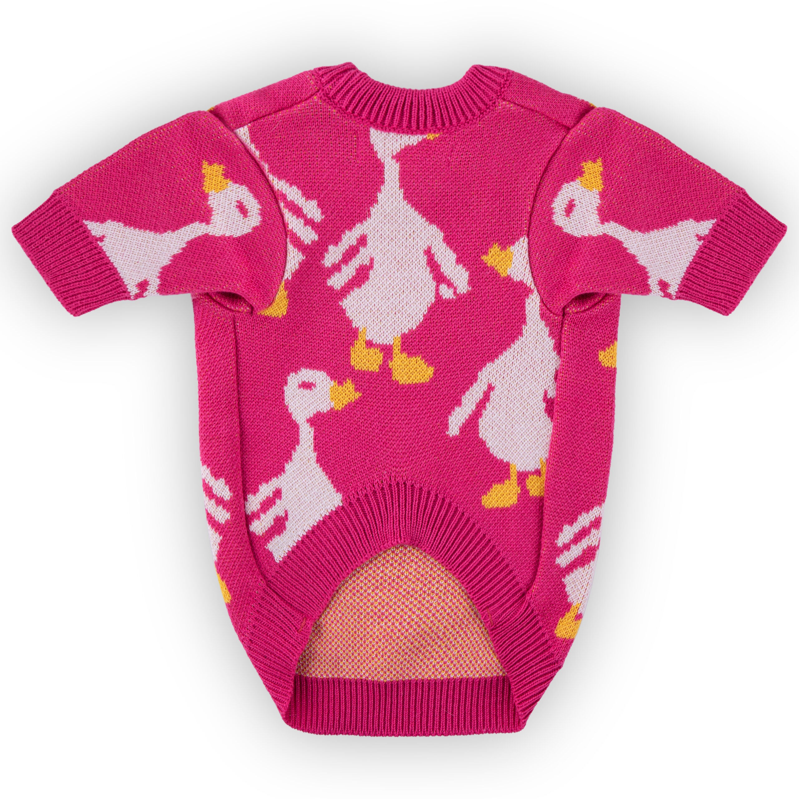 Pink Goose Dog Sweater