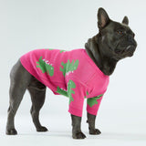 Pink Dino Dog Sweater