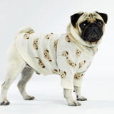 Cream Teddy Dog Sweater