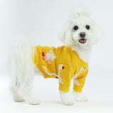 Yellow Goose Dog Sweater