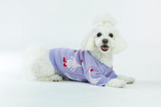 Lilac Goose Dog Sweater