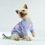 Lilac Goose Dog Sweater