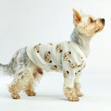 Cream Teddy Dog Sweater