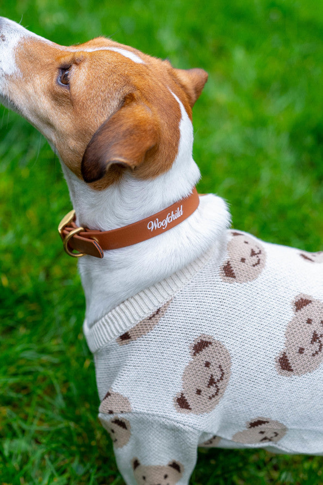 Light Brown LUX Woofchild® Collar