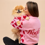 Hearts matchy-matchy Sweater for Human