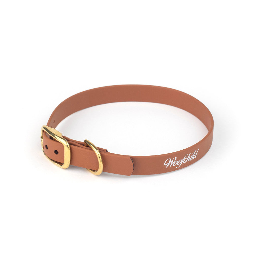 Light Brown LUX Woofchild® Collar