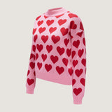 Hearts matchy-matchy Sweater for Human