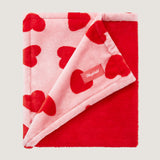 Hearts Reversible Blanket