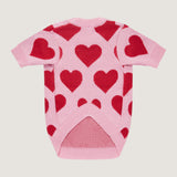 Hearts Dog Sweater