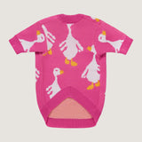 Pink Goose Dog Sweater