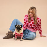 Hearts matchy-matchy Sweater for Human